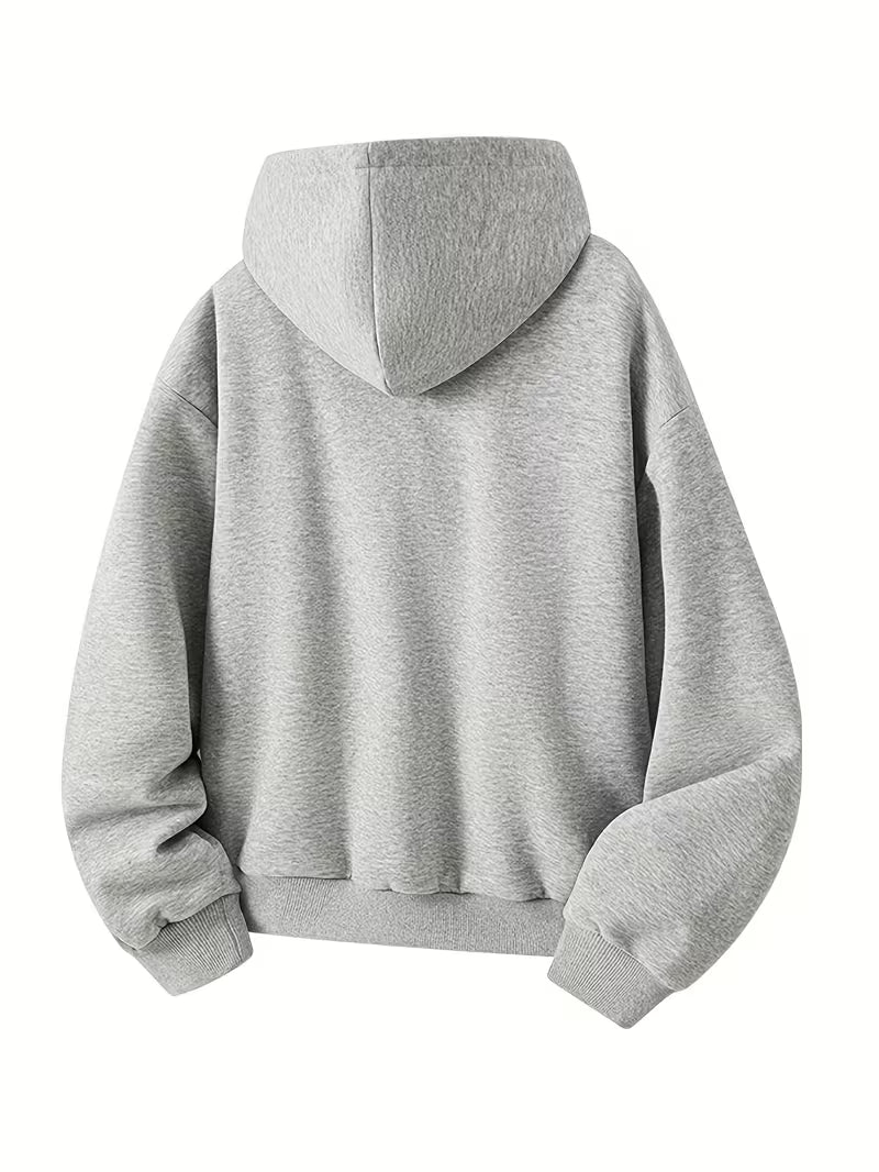 Boxy Panther Zip Up Reversible Hoodie