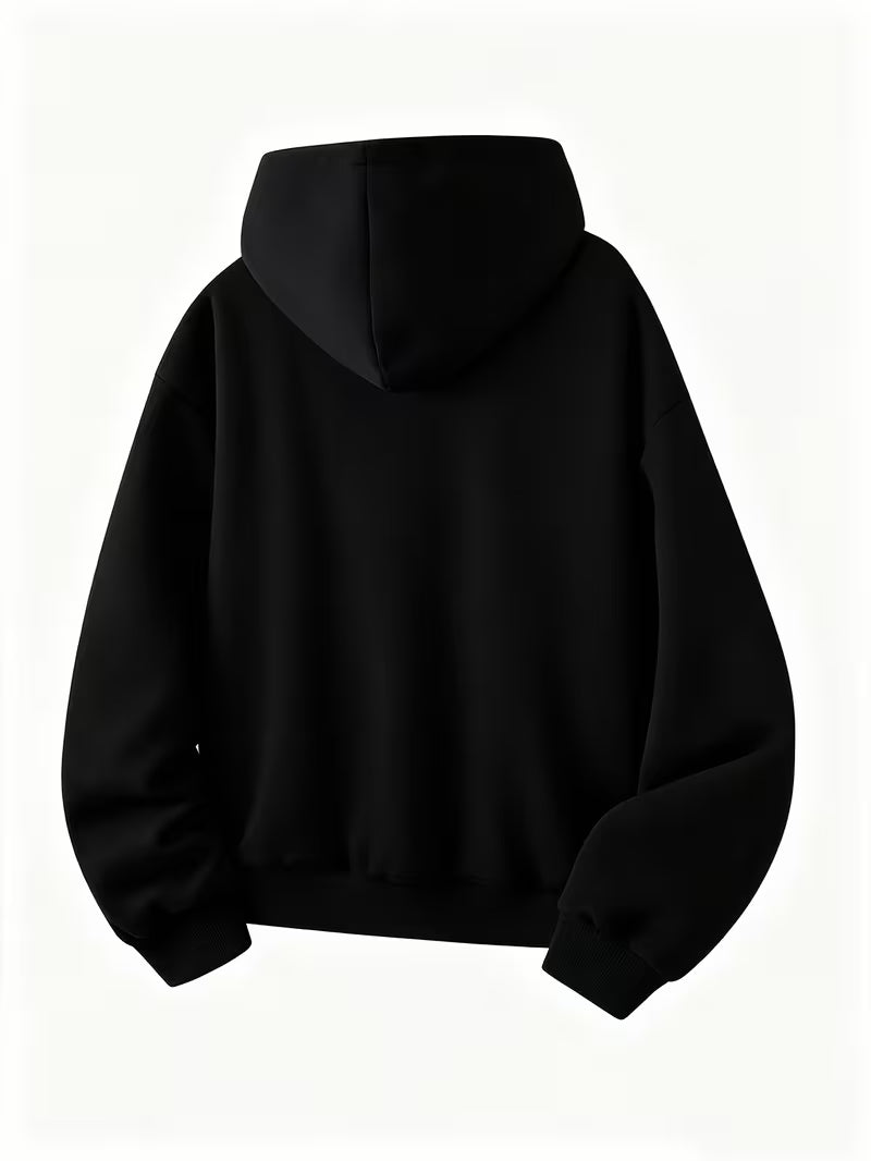 Boxy Panther Zip Up Reversible Hoodie